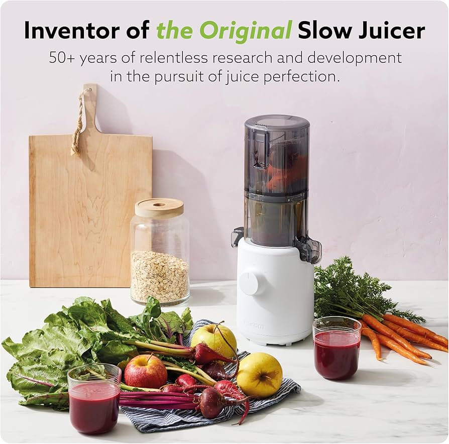 Amazon.com: Hurom H310 Easy Clean Slow Juicer, White | Compact