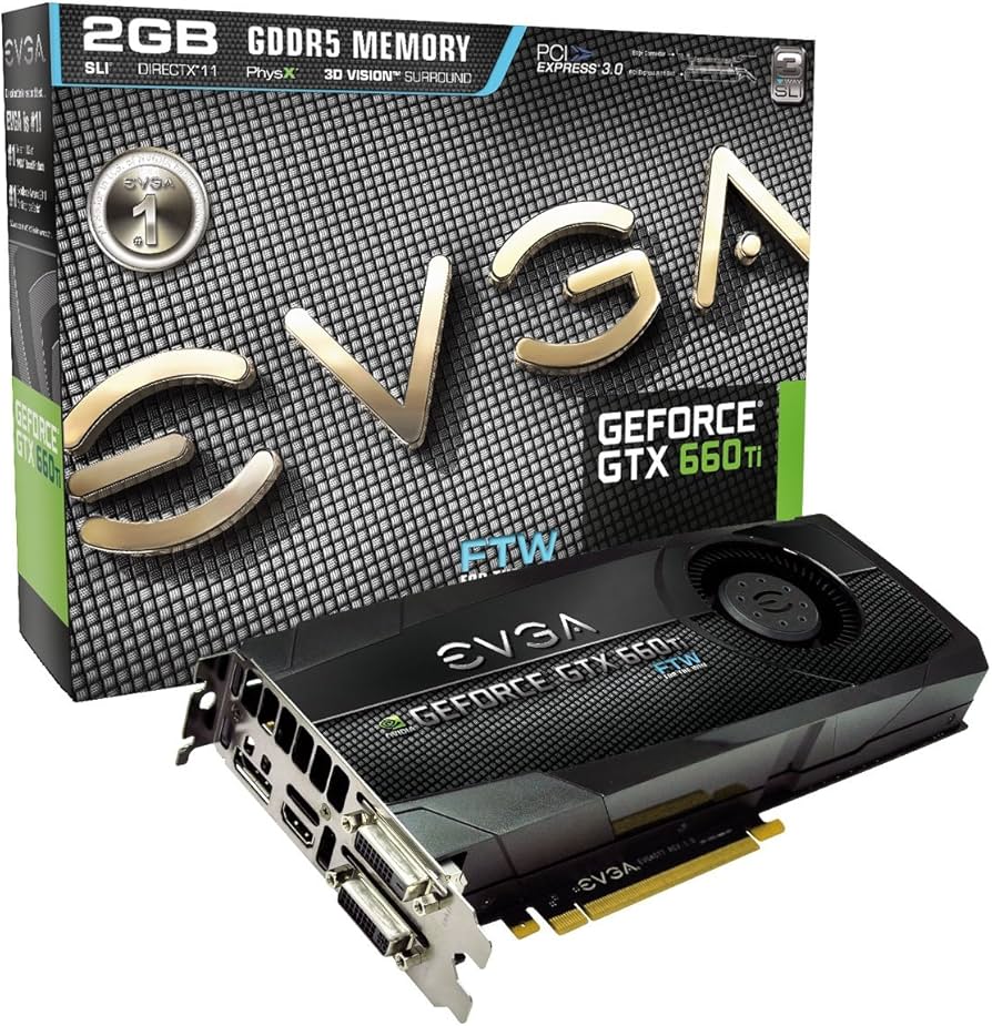 Amazon.com: EVGA GeForce GTX 660Ti FTW 2048MB GDDR5 DVI-I, DVI-D