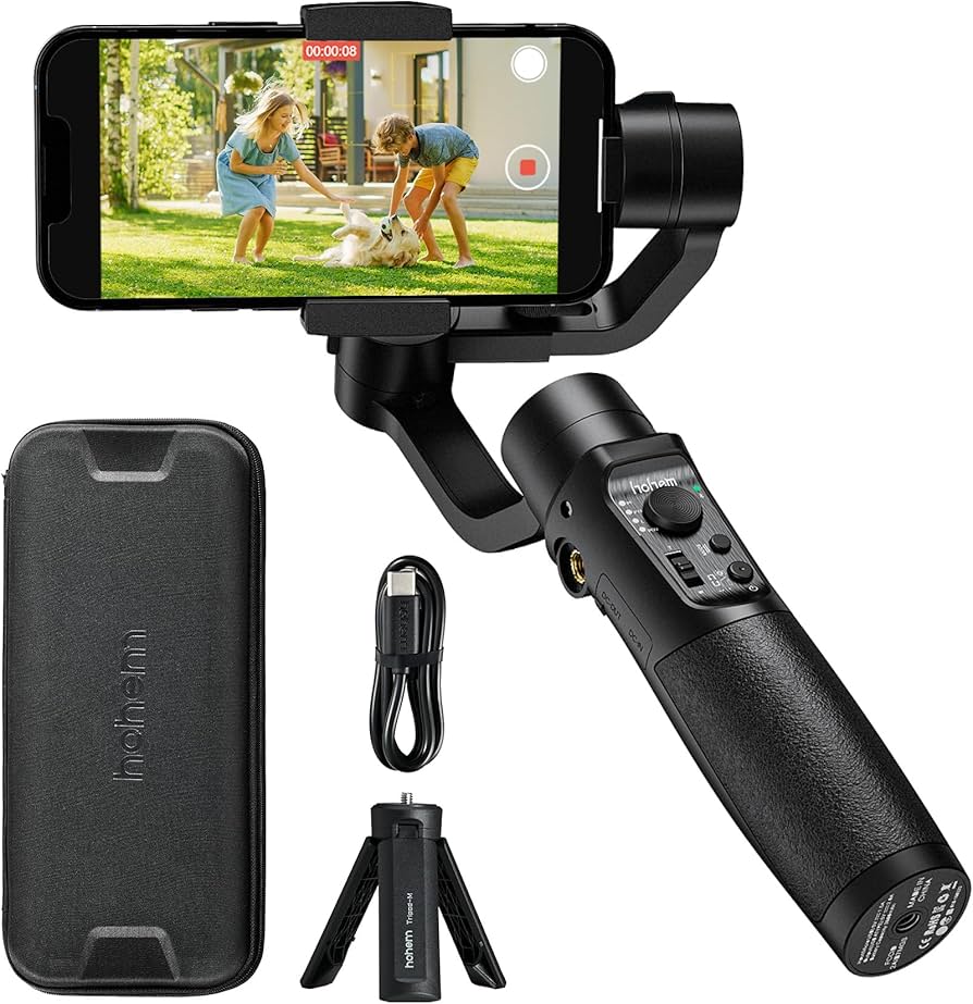 Amazon.com: hohem iSteady Mobile Plus Gimbal Stabilizer for