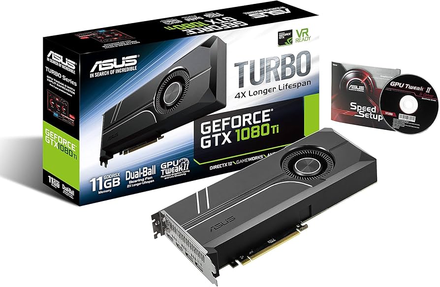 Amazon.com: ASUS GeForce GTX 1080 TI 11GB Turbo Edition VR Ready