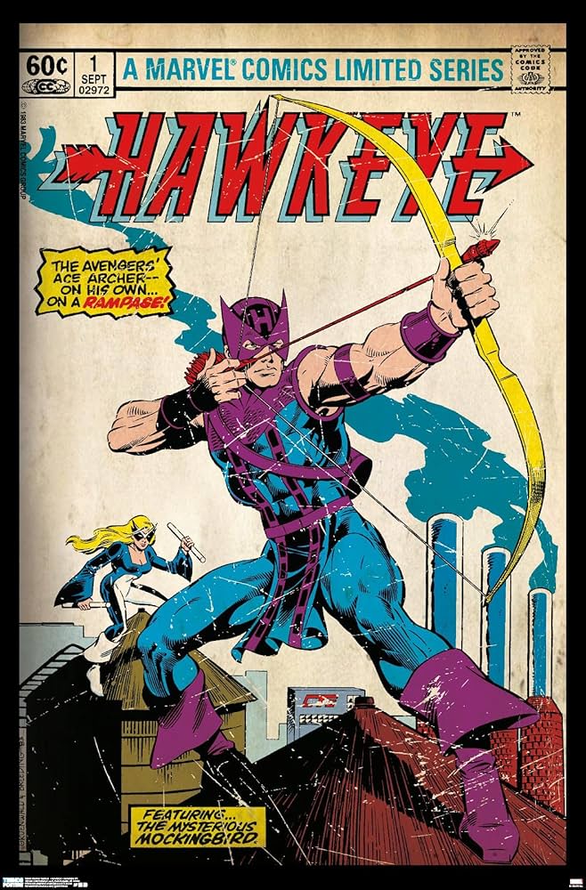 Amazon.co.jp: Trends International マーベル コミック ホークアイ #1