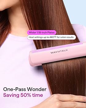 Amazon.com : Wavytalk Professional Flat Iron Hair Straightener and