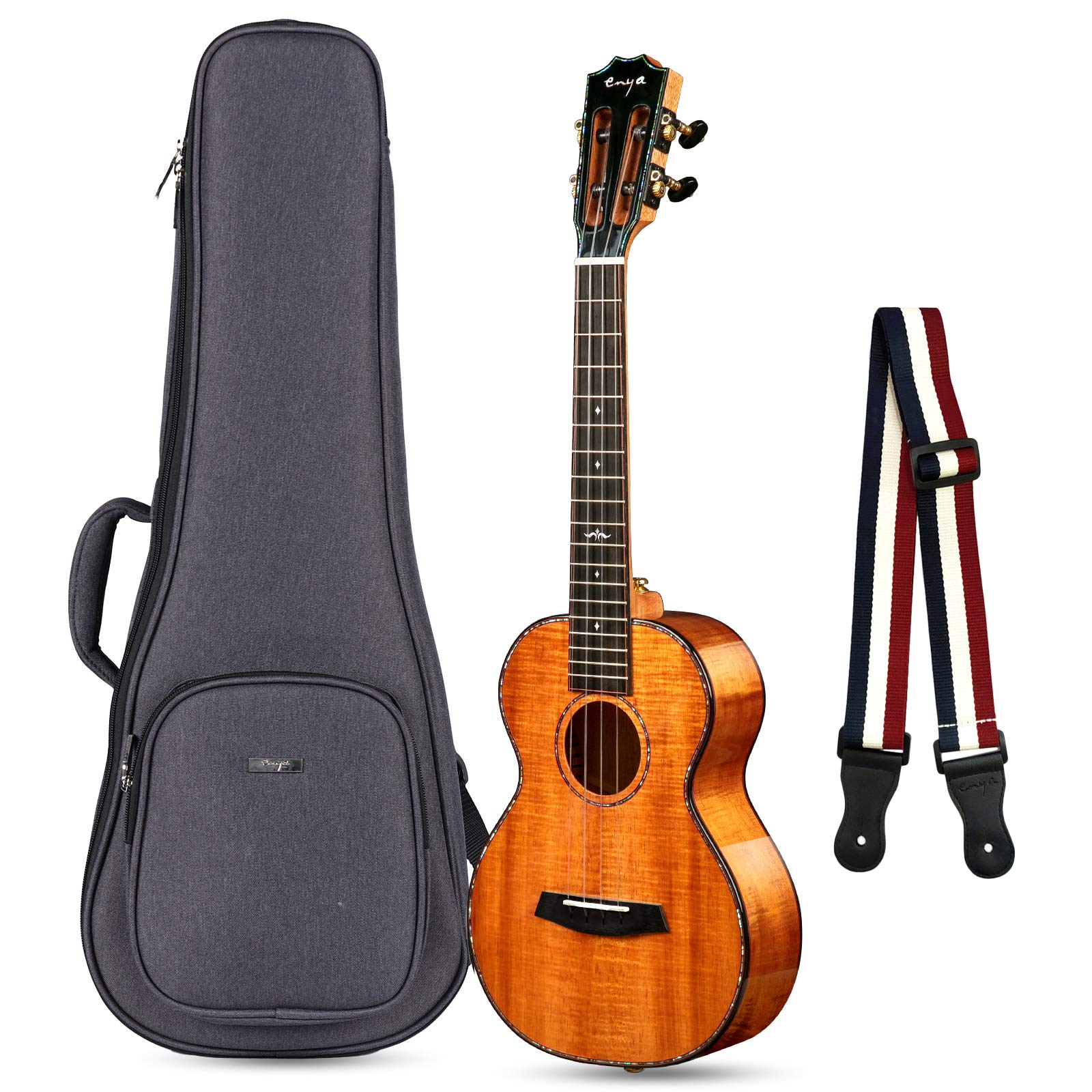 Amazon.co.jp: Enyaテナーウクレレ(ハワイアンコア材単板・A2U