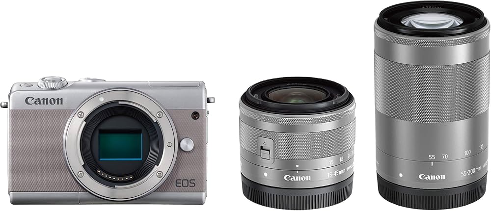 Amazon | Canon ミラーレス一眼カメラ EOS M100 ダブルズームキット