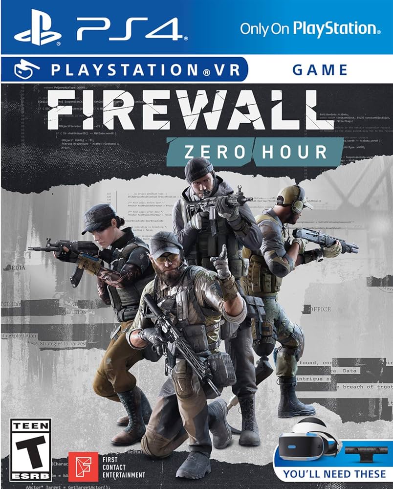 Amazon.com: PSVR Firewall Zero Hour - PlayStation 4 : Sony