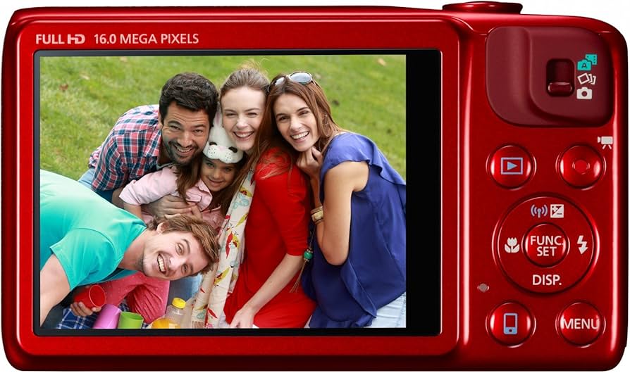 Amazon Canada: Canon PowerShot SX600 HS 16MP Digital Camera (Red)