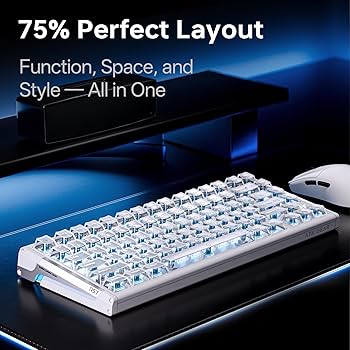 ATK RS7 V2 75% Aluminum Hall Effect Gaming Keyboard, 81-Key, Rapid