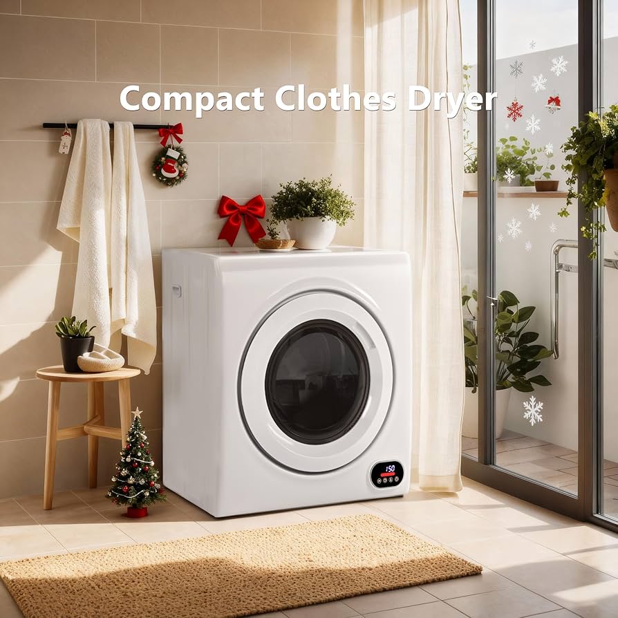 Amazon.com: Euhomy Portable Dryer, 1400w, 2.65 Cu.Ft. Clothes