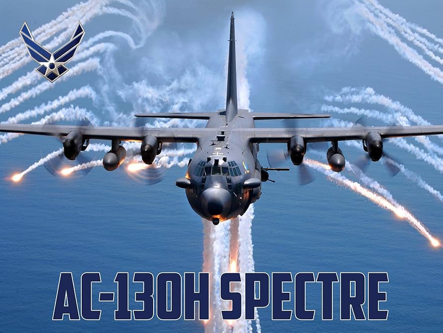 Amazon.co.jp: US Air Force Poster AC-130U Spectre gunship Ac-130