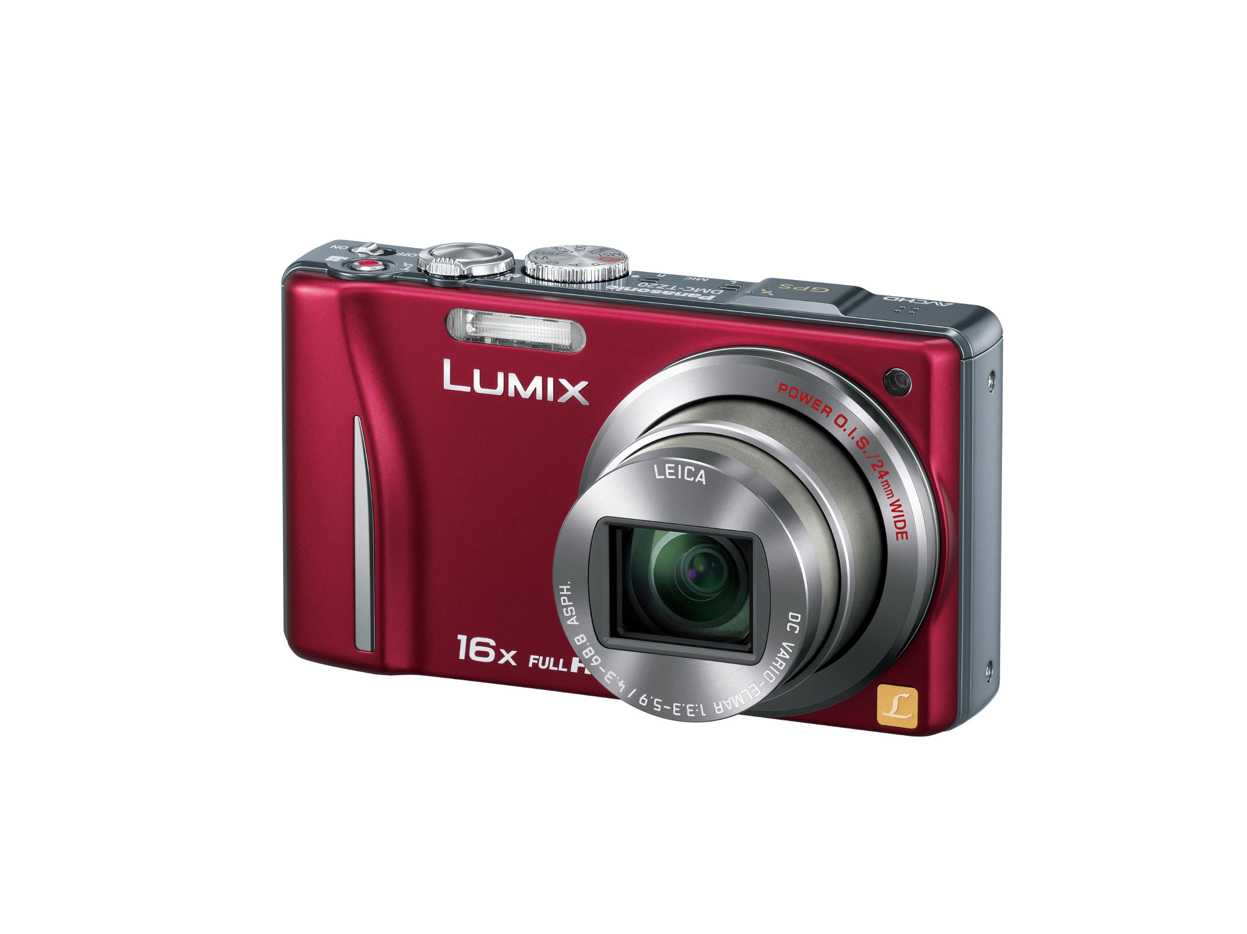 Amazon | パナソニック デジタルカメラ LUMIX TZ20 レッド DMC-TZ20-R