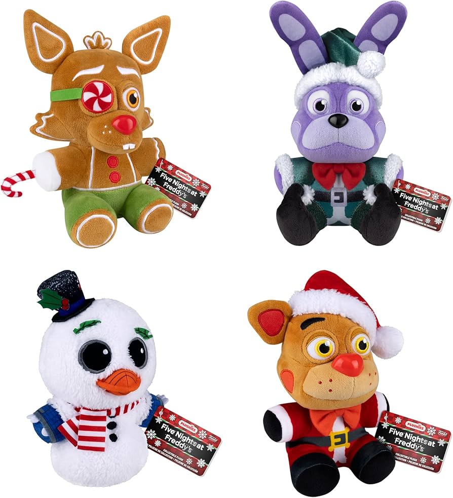 Amazon.com: Funko Plush! FNAF Five Nights at Freddy's - Set of 4