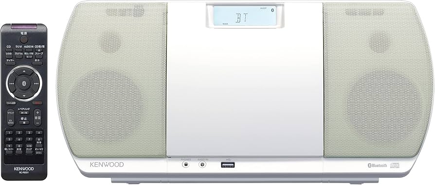 Amazon.co.jp: ケンウッド コンポ Bluetooth対応 CR-D3-W [ホワイト