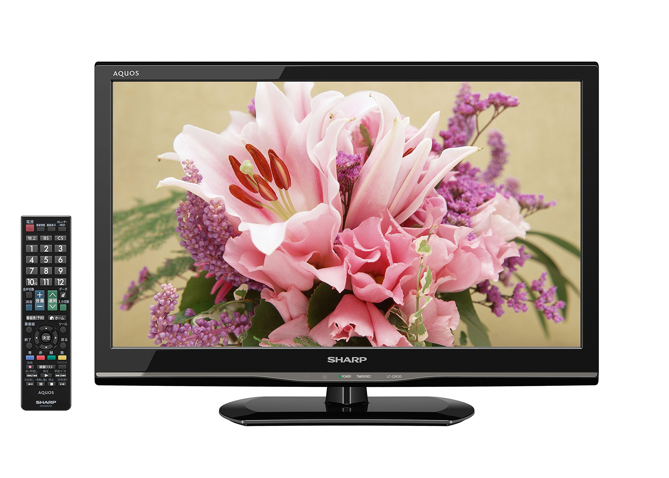 Amazon.co.jp: Sharp Aquos LC-22K20-B 22V LCD TV, Full High