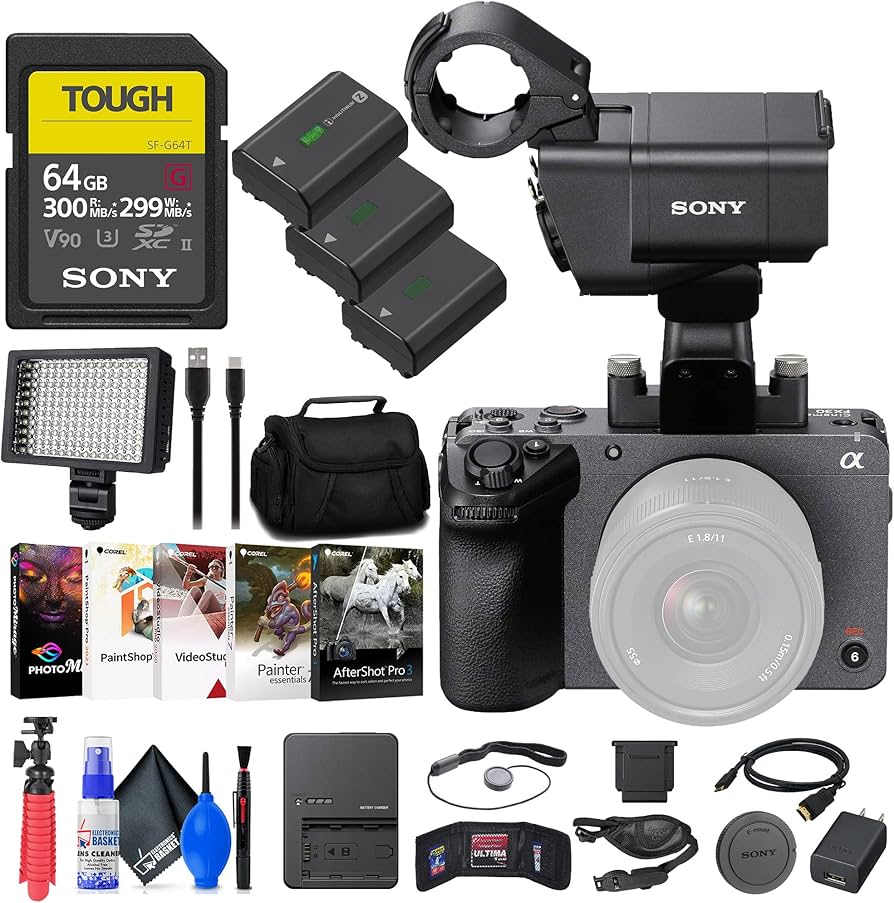 Amazon.com : Sony FX30 Digital Cinema Camera with XLR Handle Unit