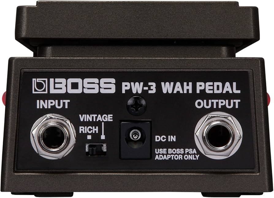 Amazon.com: BOSS PW-3 6 String, Wah Guitar Pedal with Pro Tones