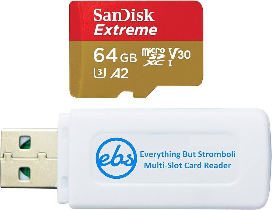 Amazon.com: SanDisk Extreme 64GB MicroSDXC Memory Card for DJI