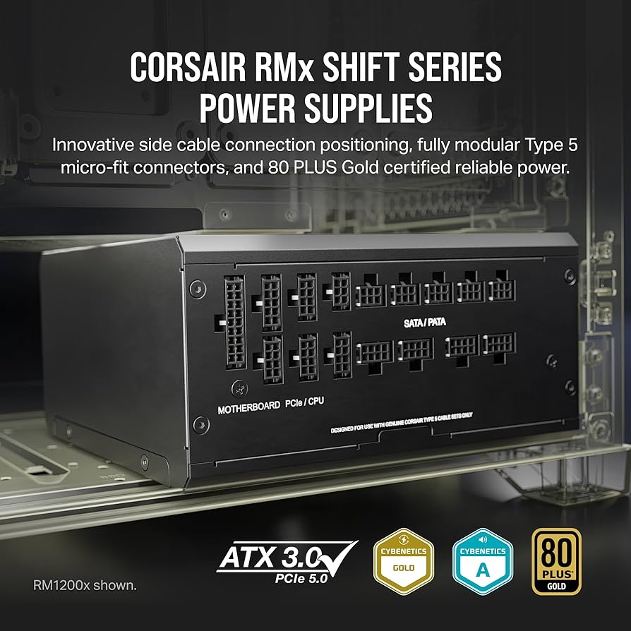 Amazon.com: Corsair RM850x Shift Fully Modular ATX Power Supply