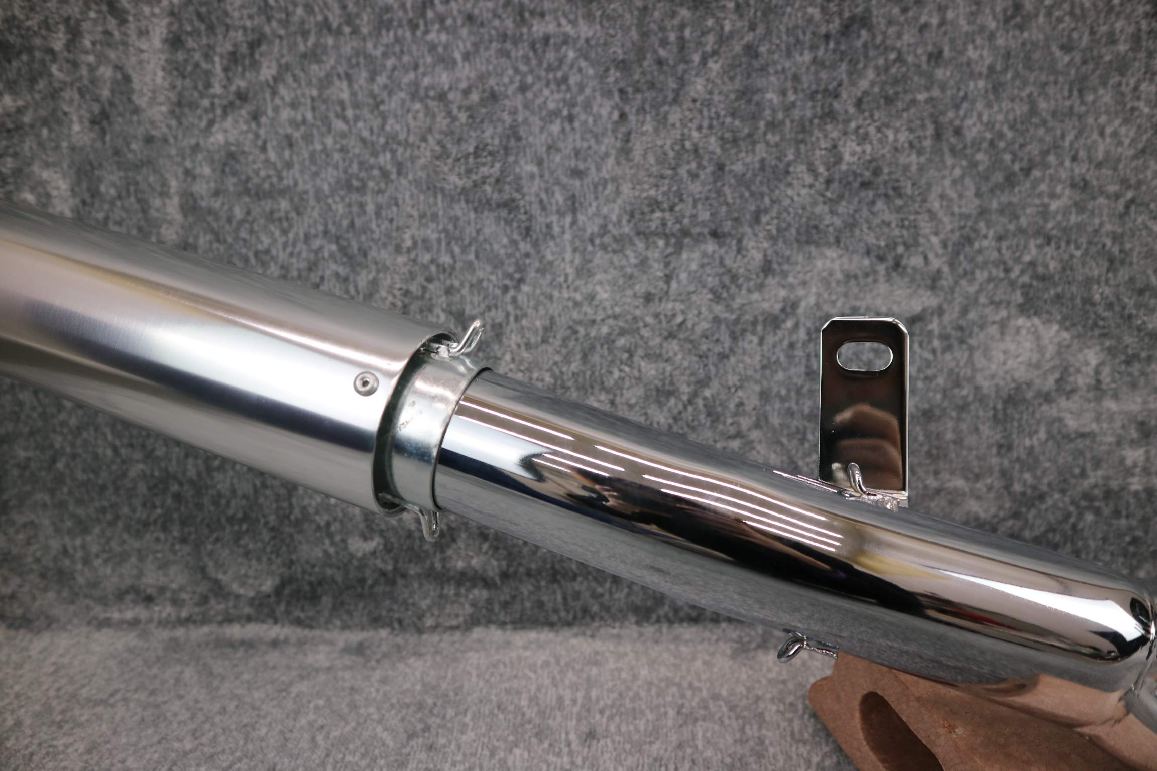 Amazon | XJR400 DJガニマタ 8分割 メッキ マフラー