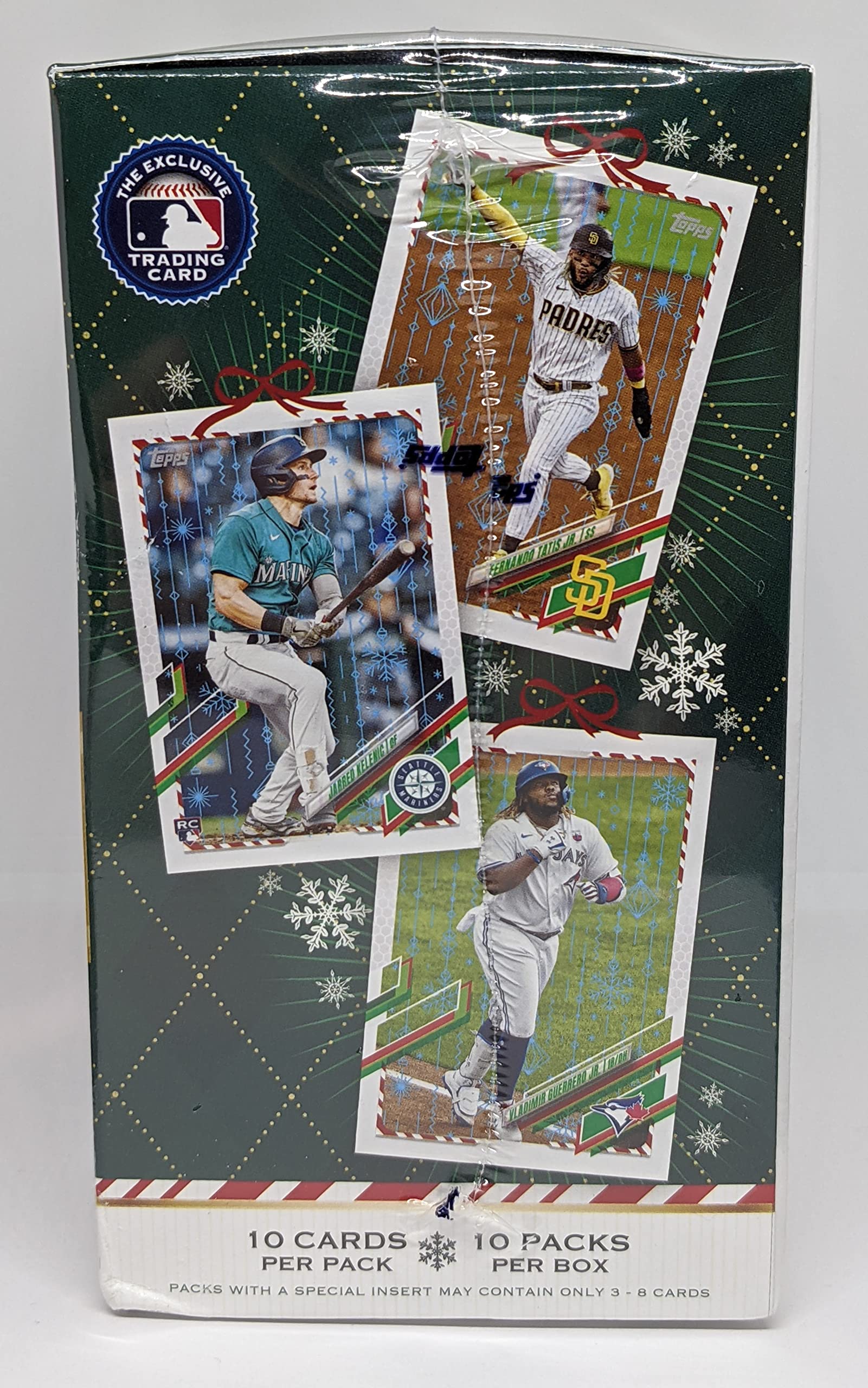Amazon.com: 2021 Topps Holiday MLB Baseball Mega Box (100 Cards