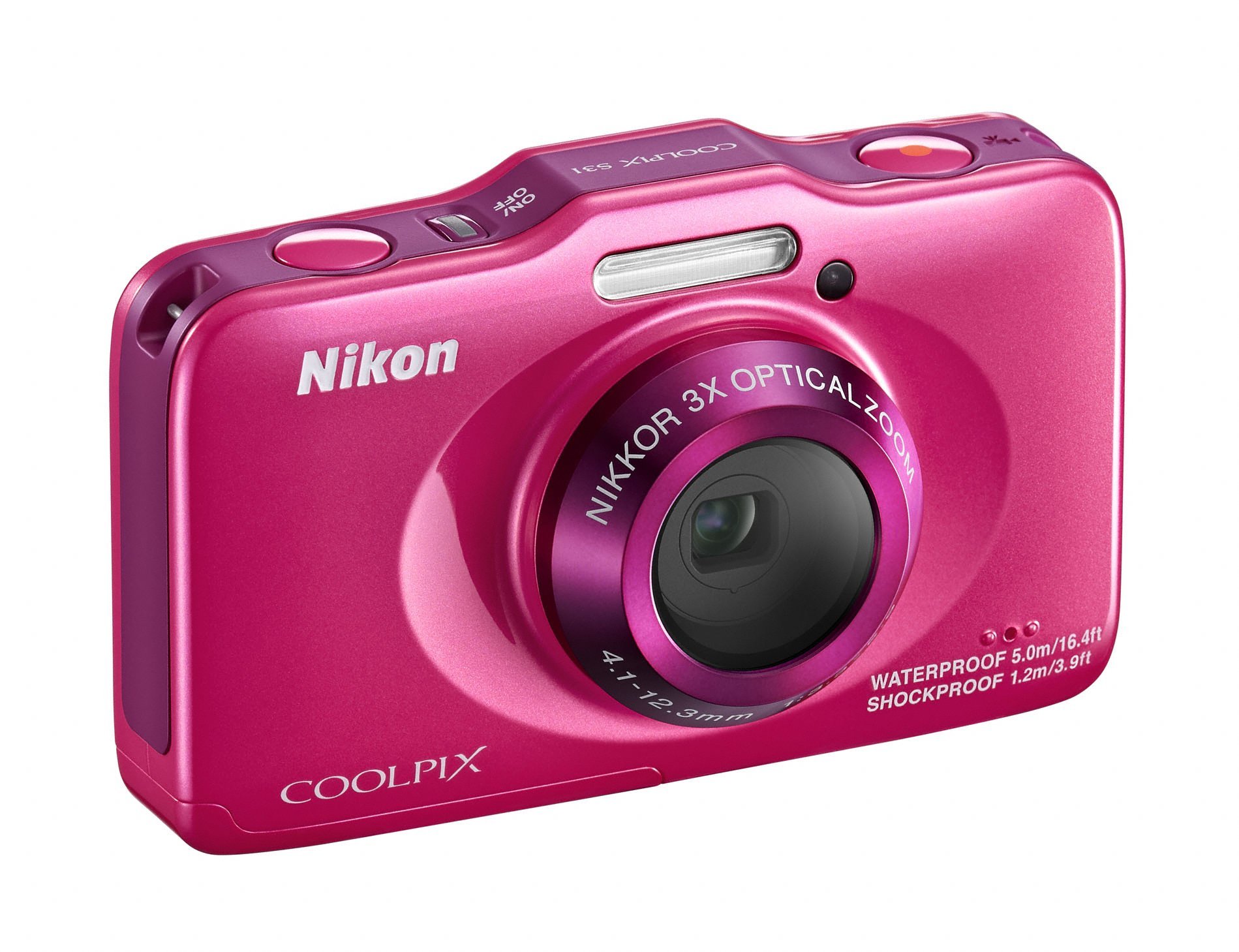 Amazon.co.jp: Nikon デジタルカメラ COOLPIX S31 防水5m 耐衝撃1.2m