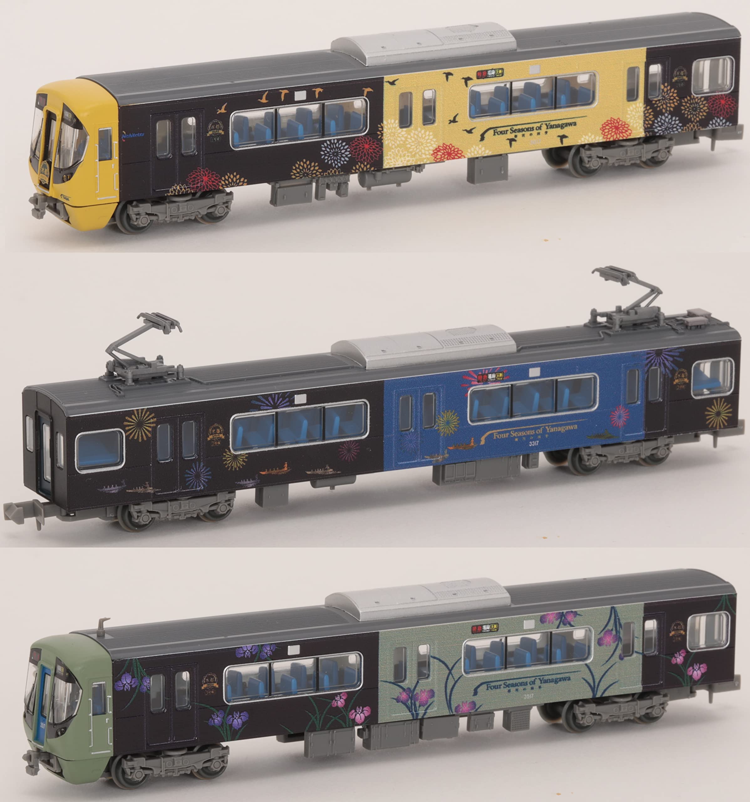 Amazon | 鉄道コレクション 鉄コレ 西日本鉄道3000形 柳川観光列車