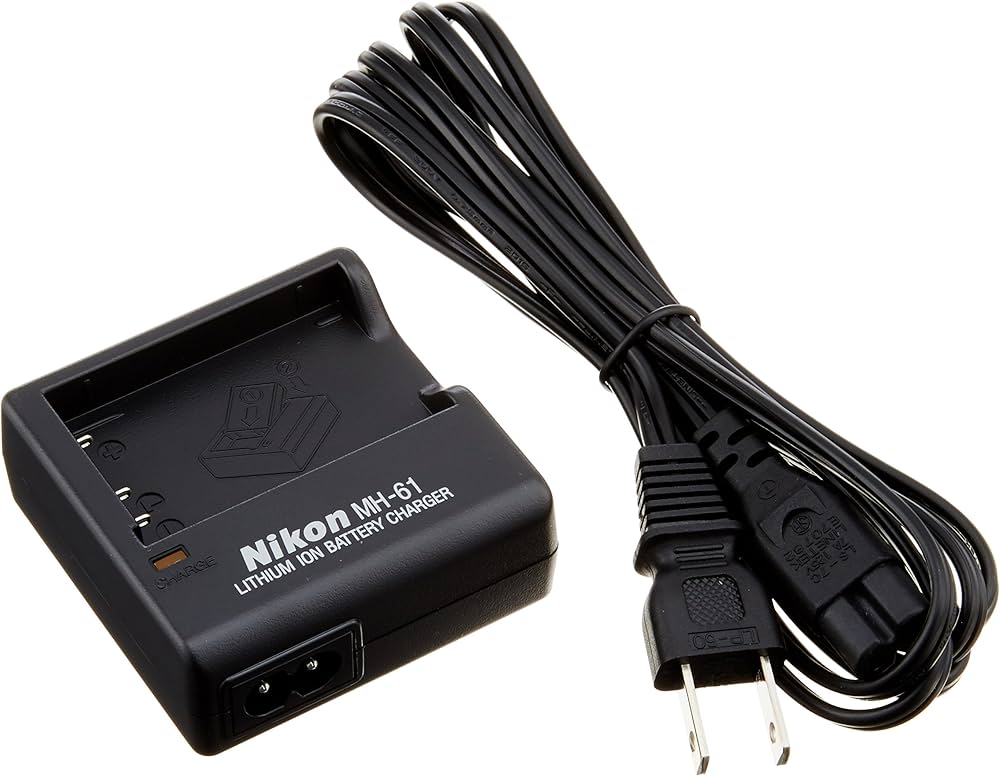 Amazon | Nikon バッテリーチャージャー MH-61 (P5100/P5000/P80/P3/P4