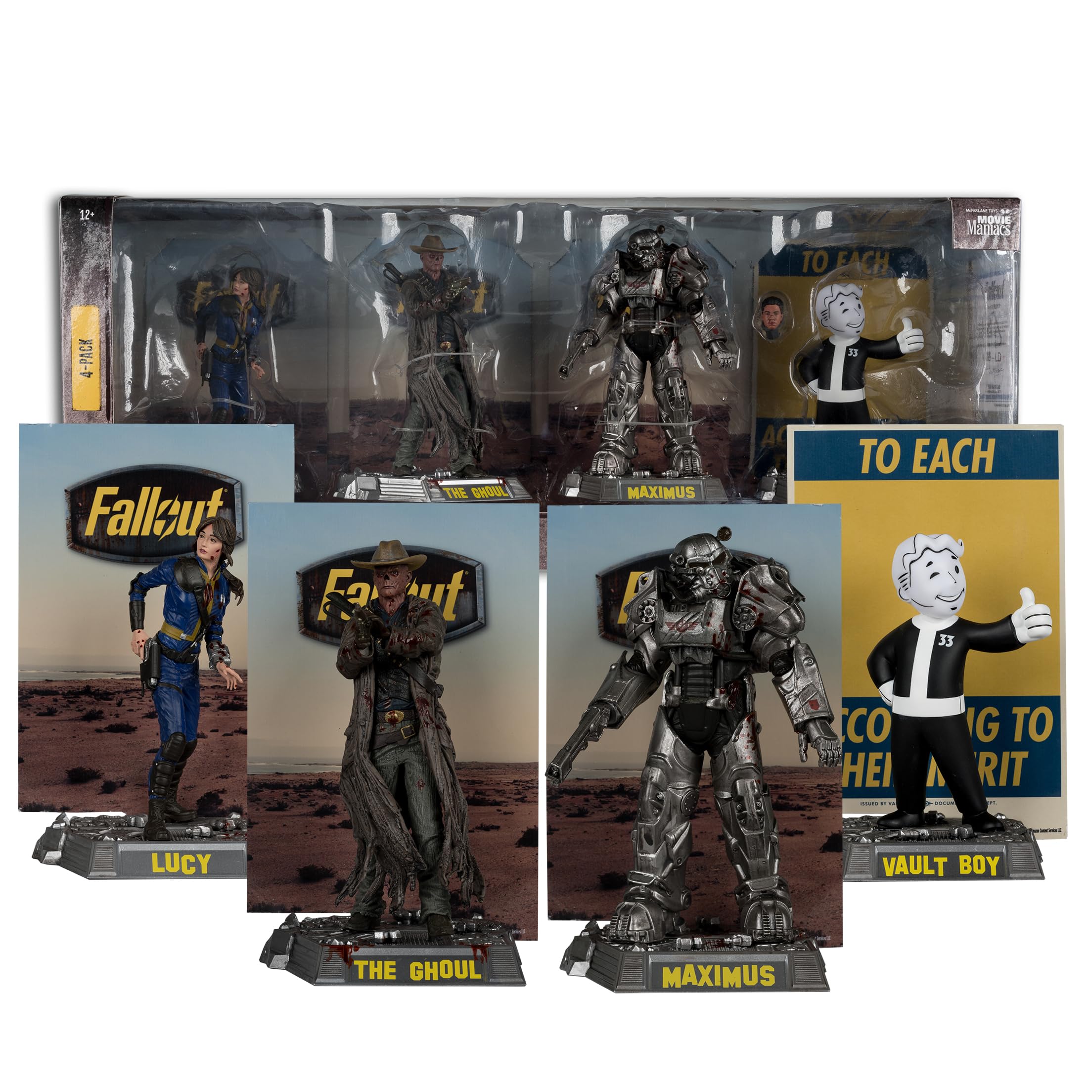 Amazon.co.jp: McFarlane Toys - フォールアウトルーシー、マキシマス