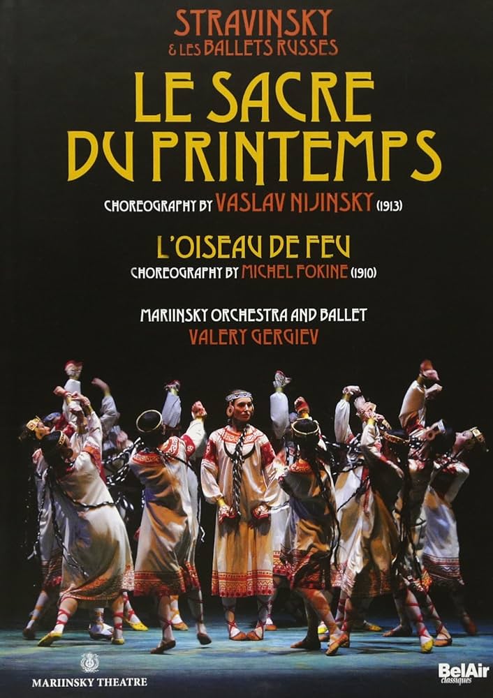 Amazon.co.jp: ストラヴィンスキー:バレエ《火の鳥》《春の祭典》 [DVD