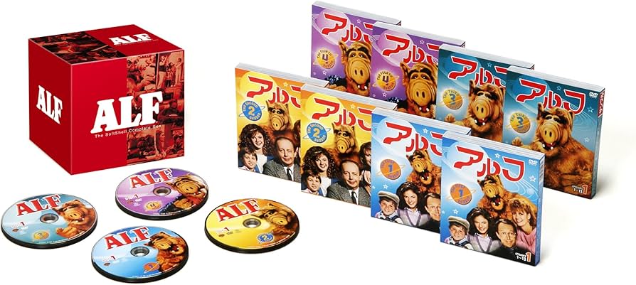 Amazon.co.jp: アルフ 〈シーズン1-4〉 コンプリートDVD BOX（24枚組