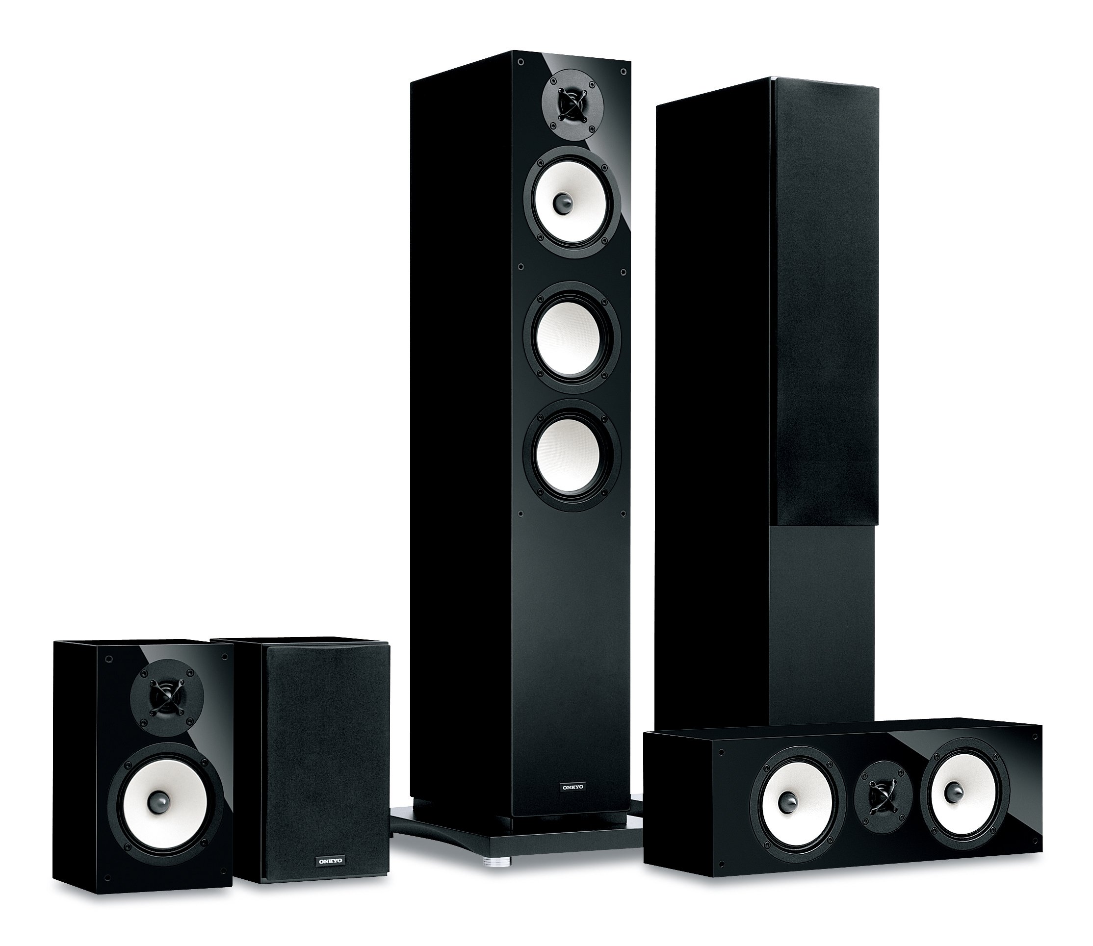 Amazon.co.jp: ONKYO サラウンドスピーカーシステム (1台) D-509M(B