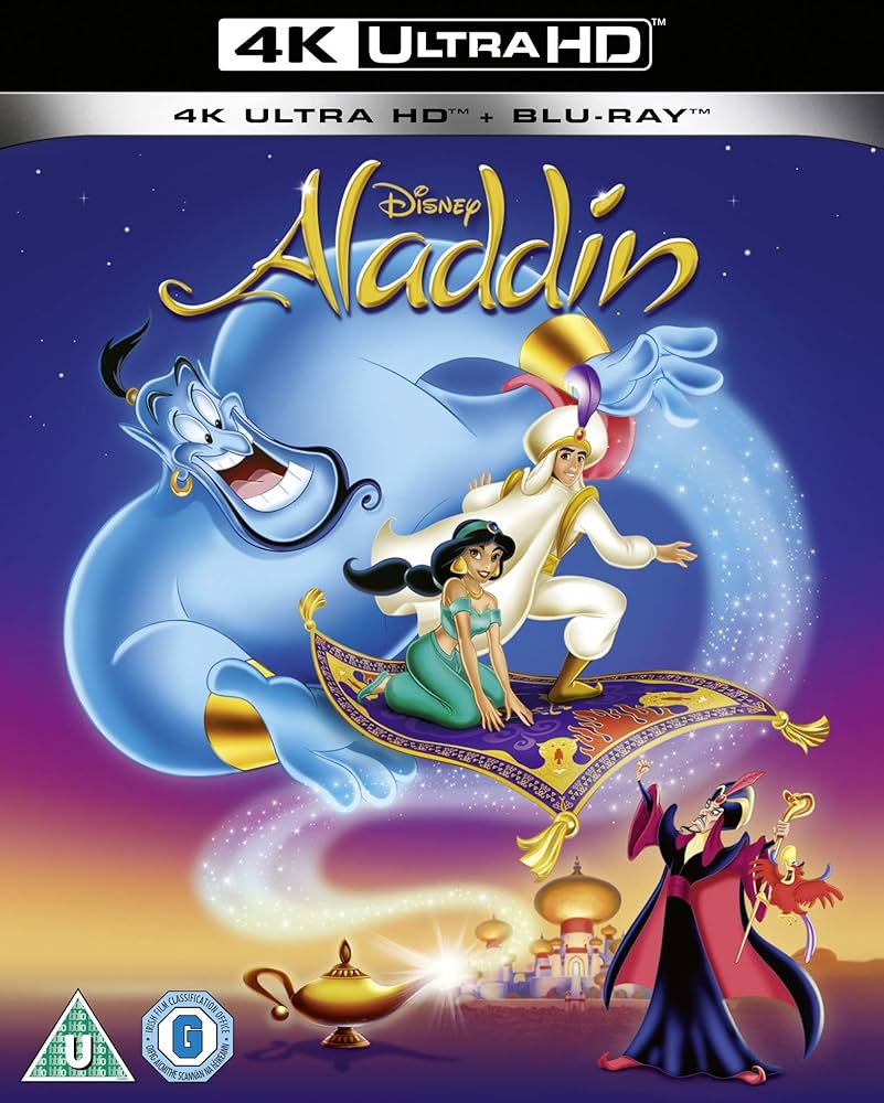Amazon.com: Disney's Aladdin UHD [Blu-ray] [2019] [Region Free