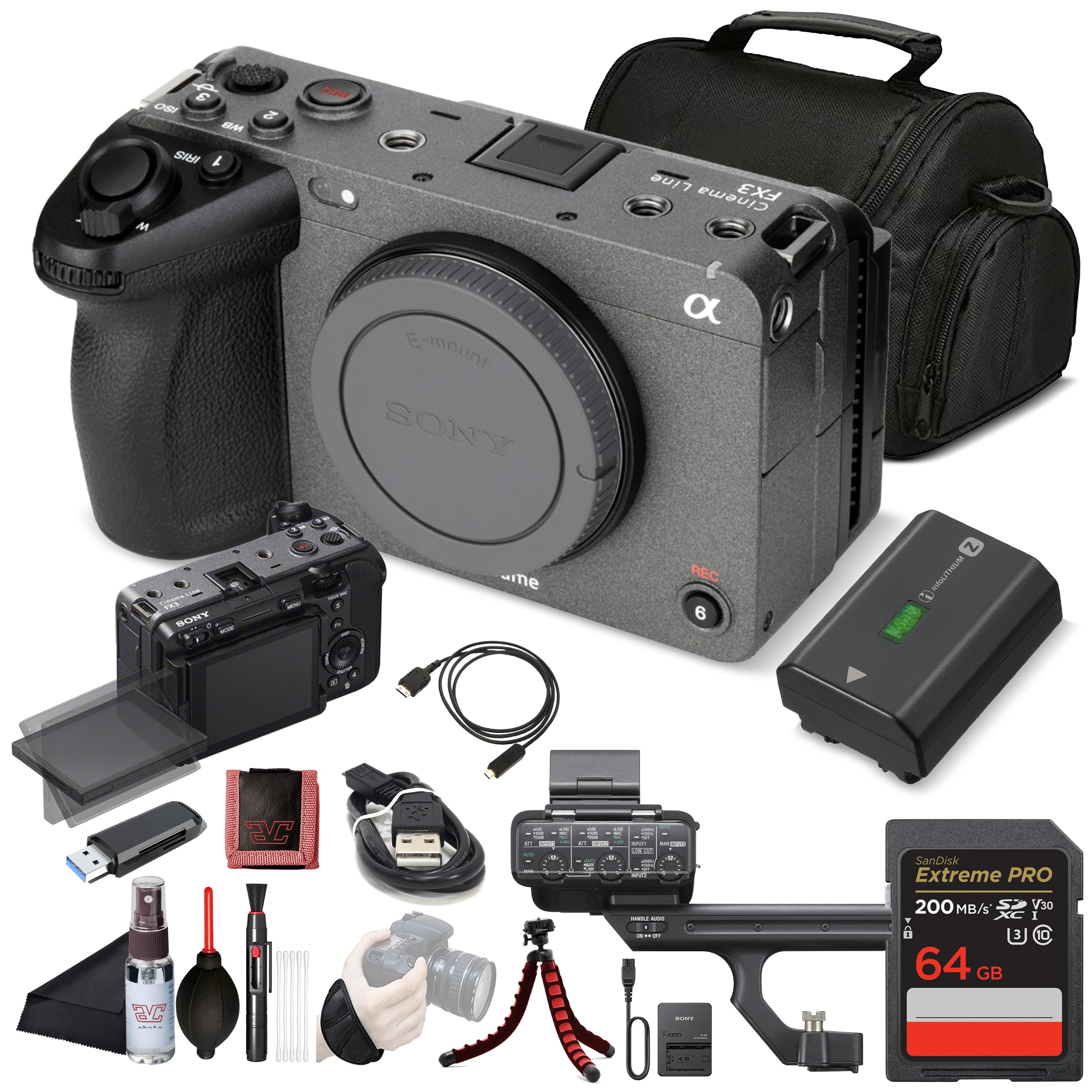 Amazon.co.jp: ソニー FX3 フルフレームシネマカメラ ILME-FX3 64GB