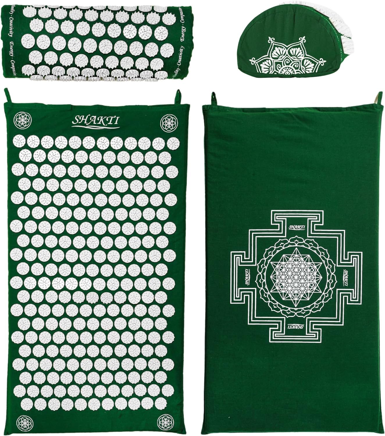 Amazon | 【正規品】シャクティ 指圧マット・枕 究極セット レベル②