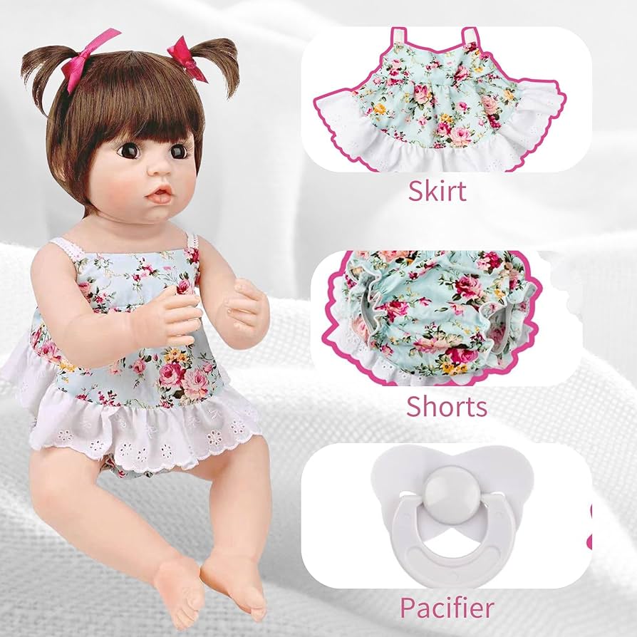 Amazon | AIMESINO リボーンベビードール シリコンフルボディ:22.8