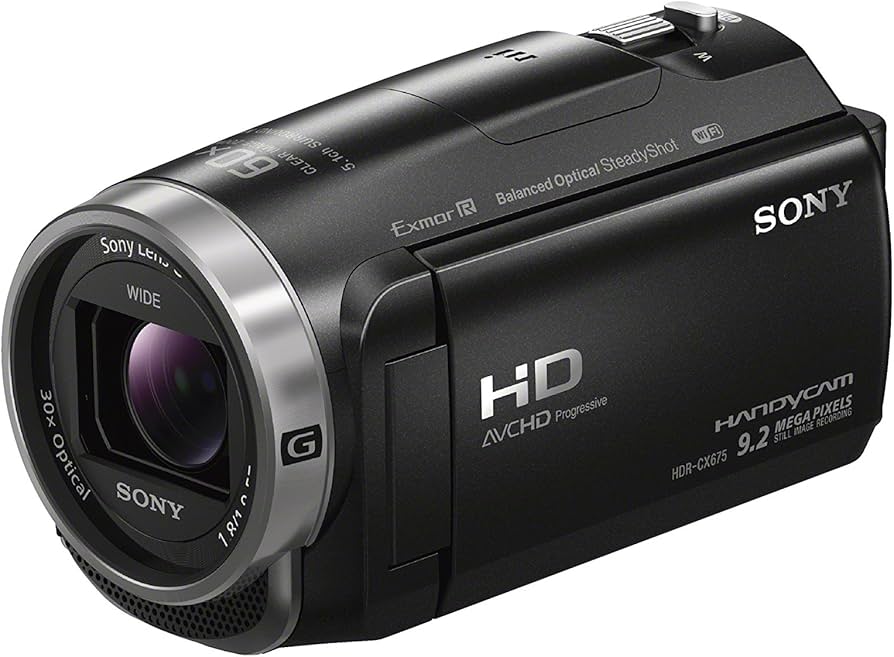 Amazon.com : Sony HDRCX675/B Full HD 32GB Camcorder (Black