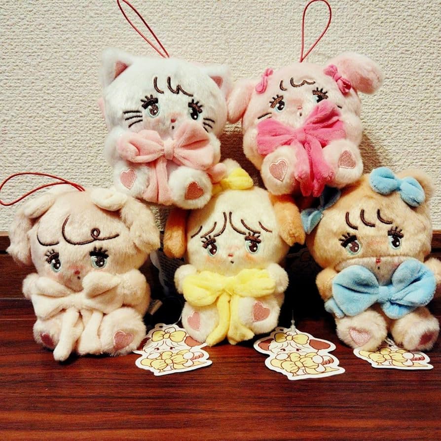 Amazon.co.jp: mikko characters 抱きしめおリボンマスコット 全種