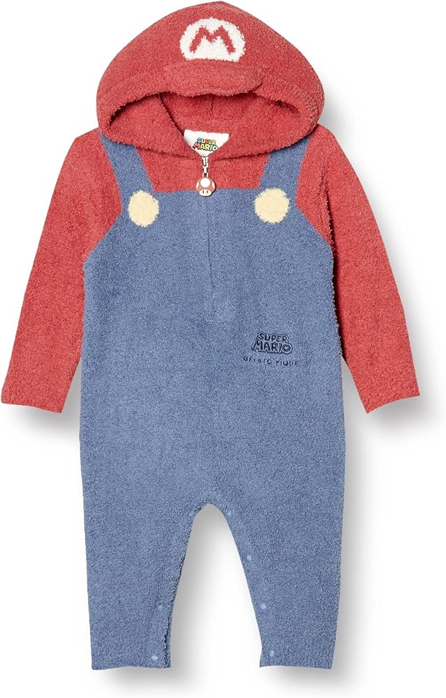 Amazon.co.jp: [ジェラート ピケ] スーパーマリオ【ベビー】 マリオ