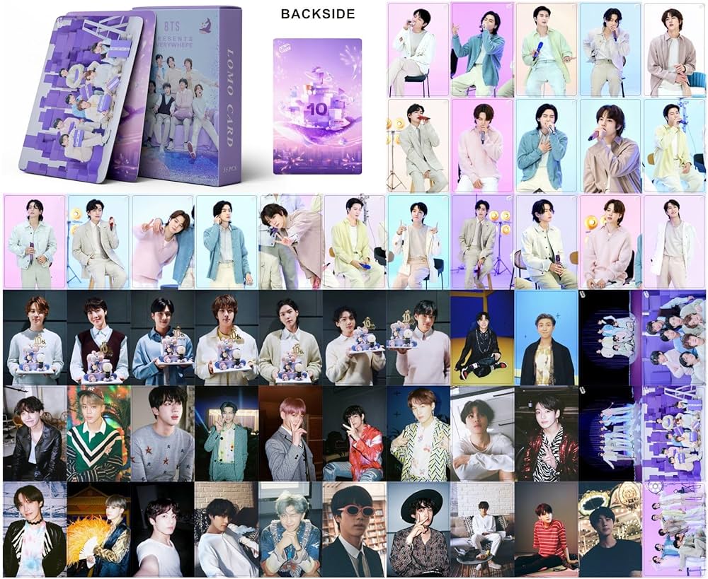 Amazon.co.jp: BTS LOMOカード 54枚セット トレカ フォトカードセット