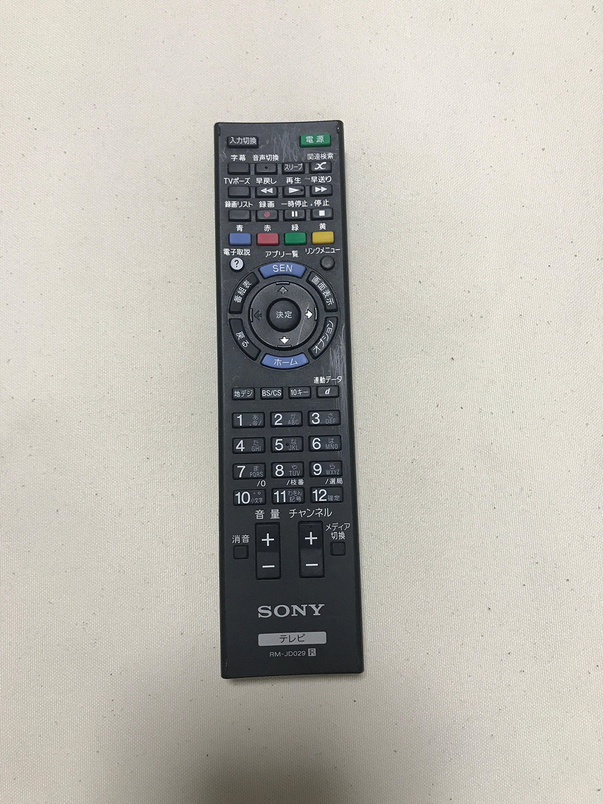 Amazon.co.jp: SONY RM-JD029 純正リモコン 1-492-063-11 : 家電＆カメラ