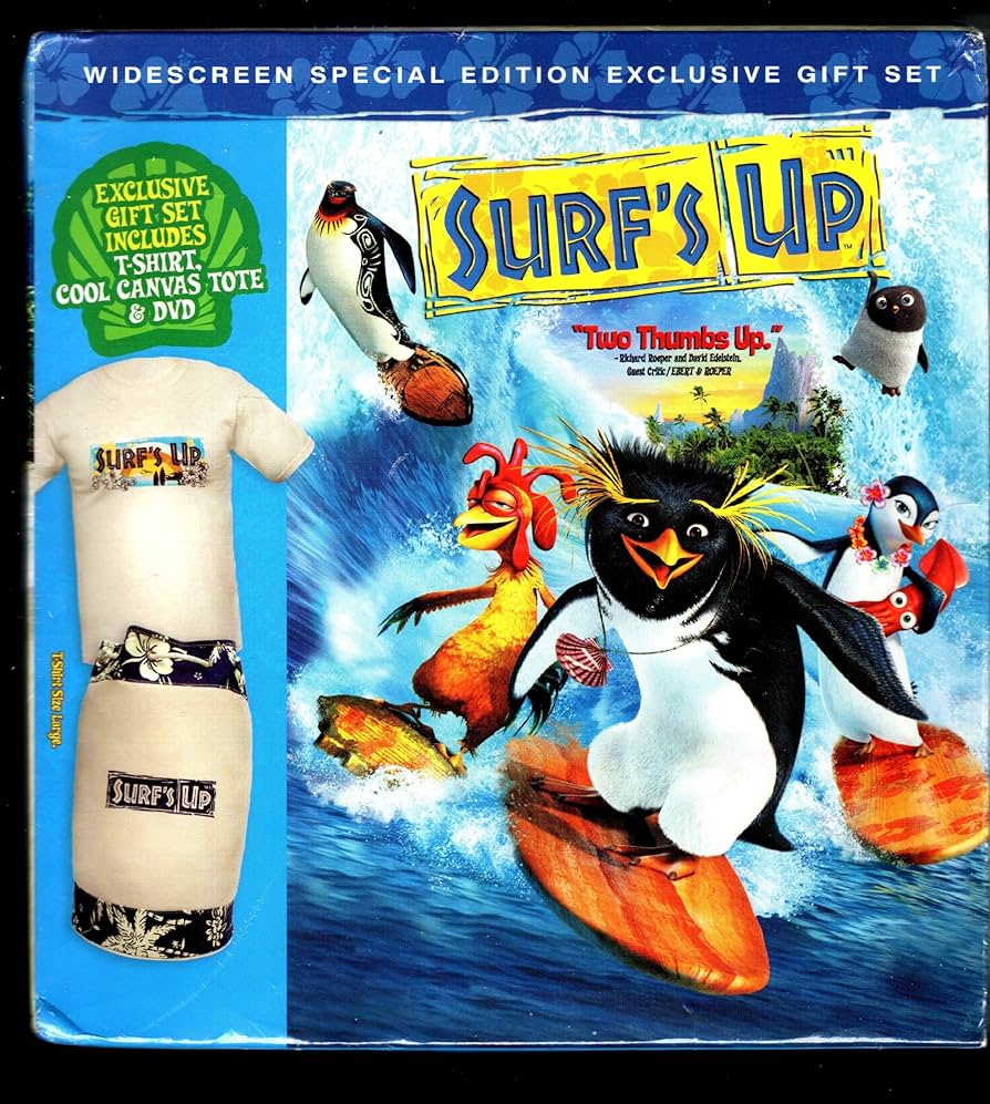 Amazon.com: Surf's Up Widescreen Special Edition Gift Set : Movies