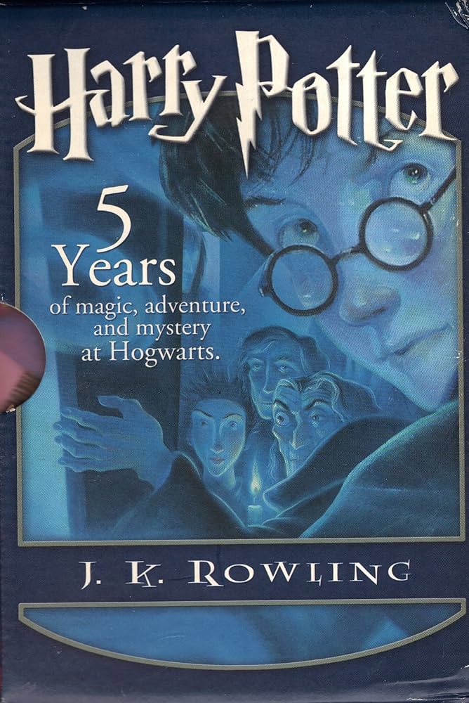 洋書・ハリーポッター5巻セット・5冊セット・収納BOX付き・ペーパー