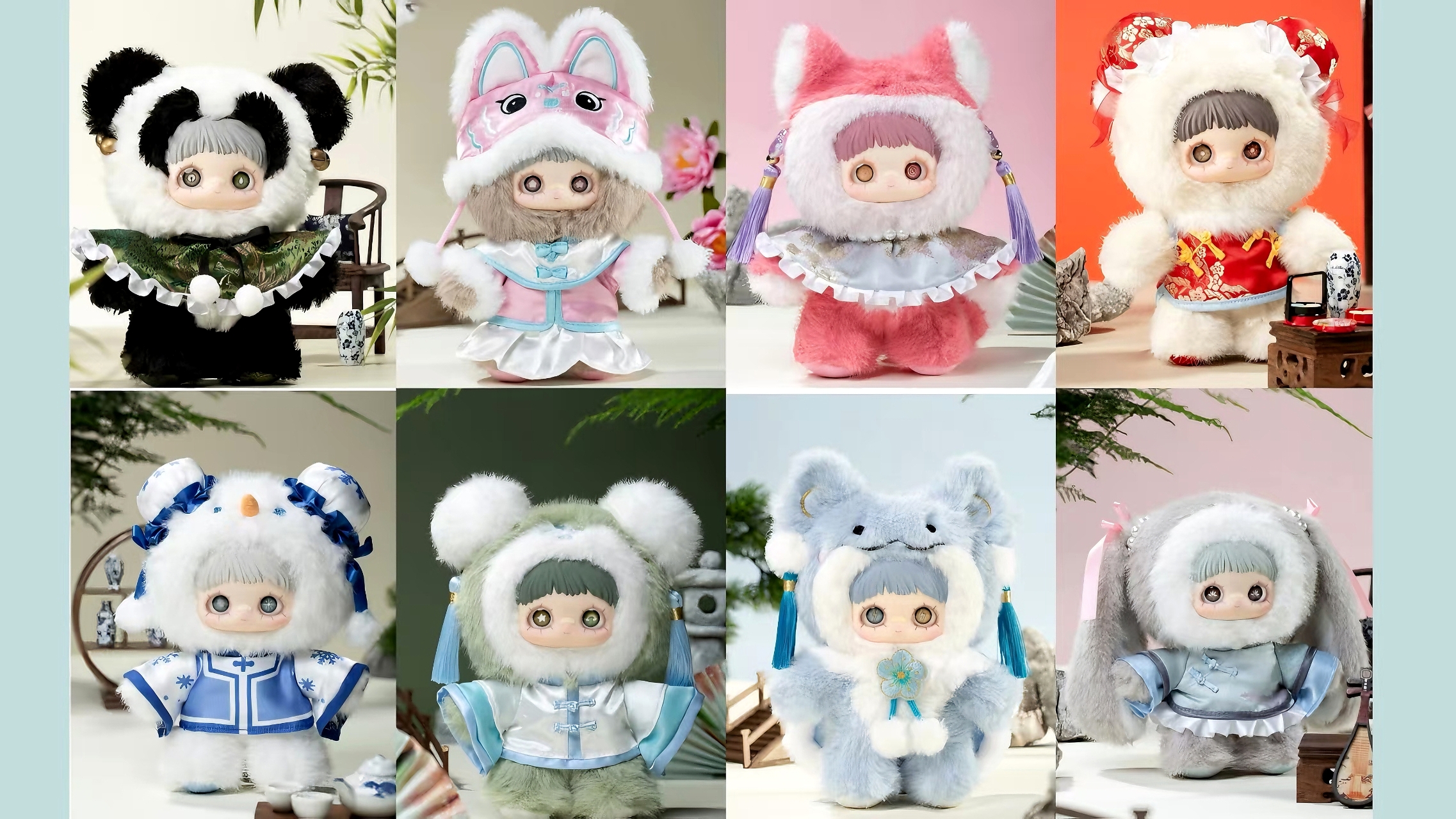 Amazon.co.jp: Briskyjp 春の詩シリーズ ブラインドボックス 8個のフル