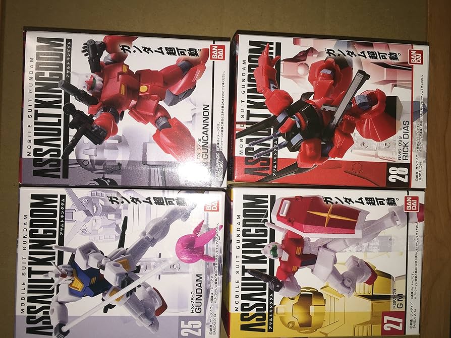 Amazon.co.jp: 機動戦士ガンダム ASSAULT KINGDOM7 【全4種セット