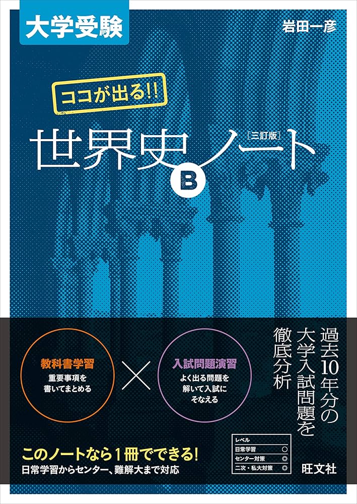 大学受験 ココが出る!! 世界史Bノート 三訂版 | 岩田 一彦 |本 | 通販