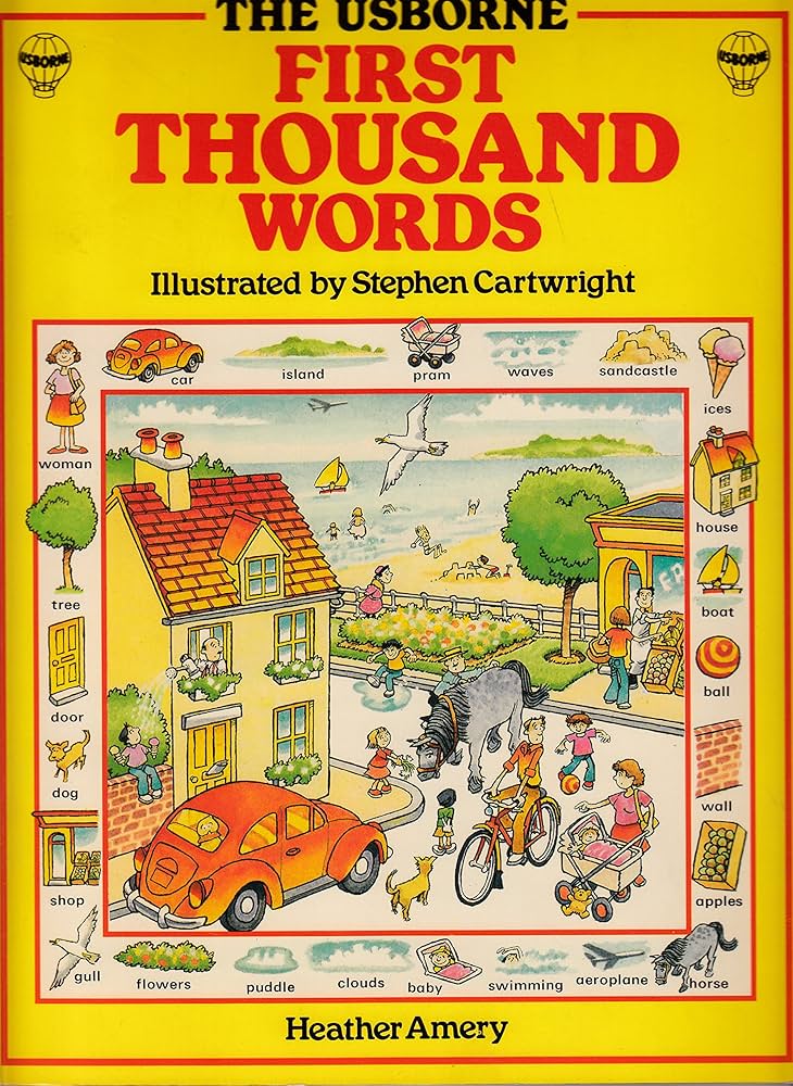 Amazon | English (Usborne First 1000 Words) | Amery, Heather
