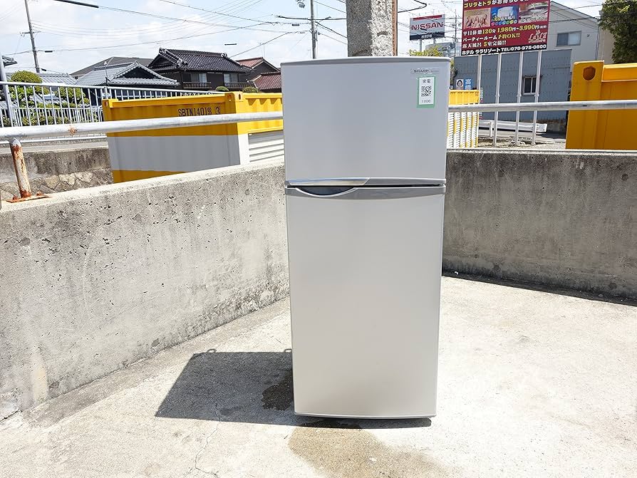 Amazon.co.jp: SHARP トップフリーザー 118L冷蔵庫 シルバー系 SJ-H12W