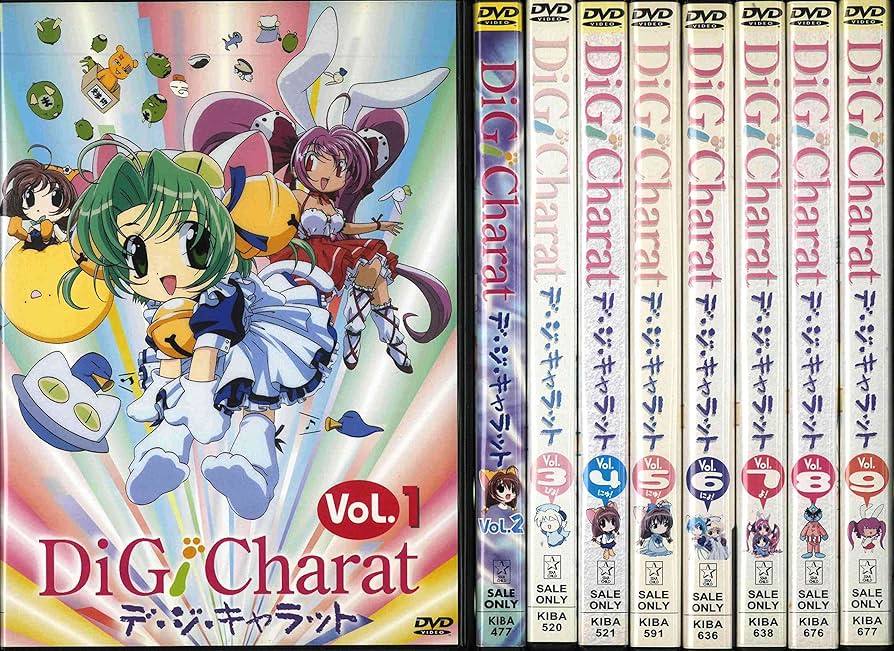 Amazon.co.jp: Di Gi Charat 全9巻セット [マーケットプレイス DVD