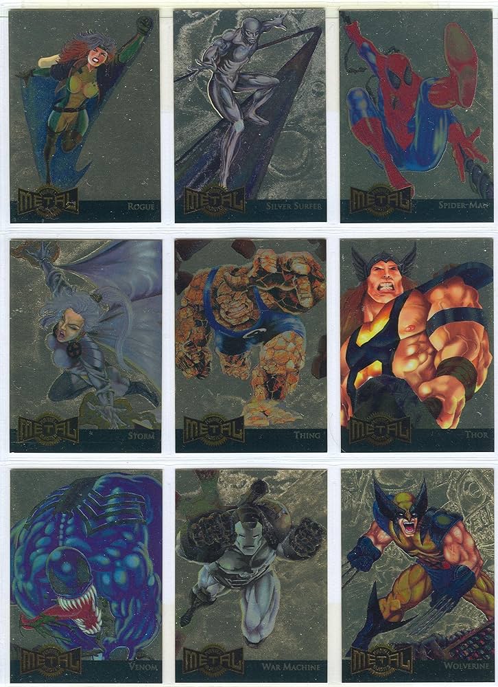 Amazon.com: 1995 Marvel Metal Inaugural Ed. Gold Blaster Insert