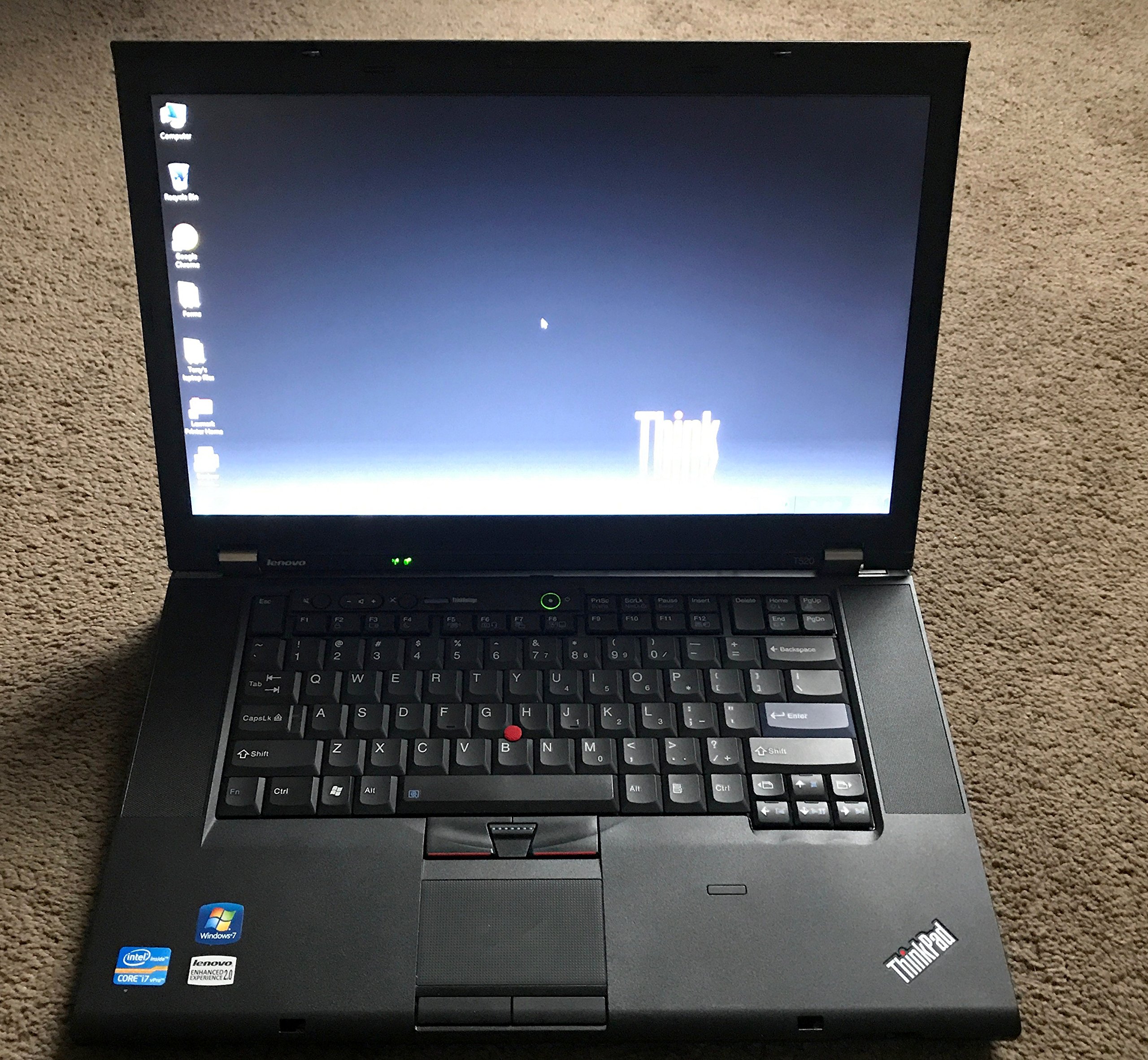 Lenovo ThinkPad T520 - Intel Core i7-2640m, 2.8GHz, 500GB HD, 4.0