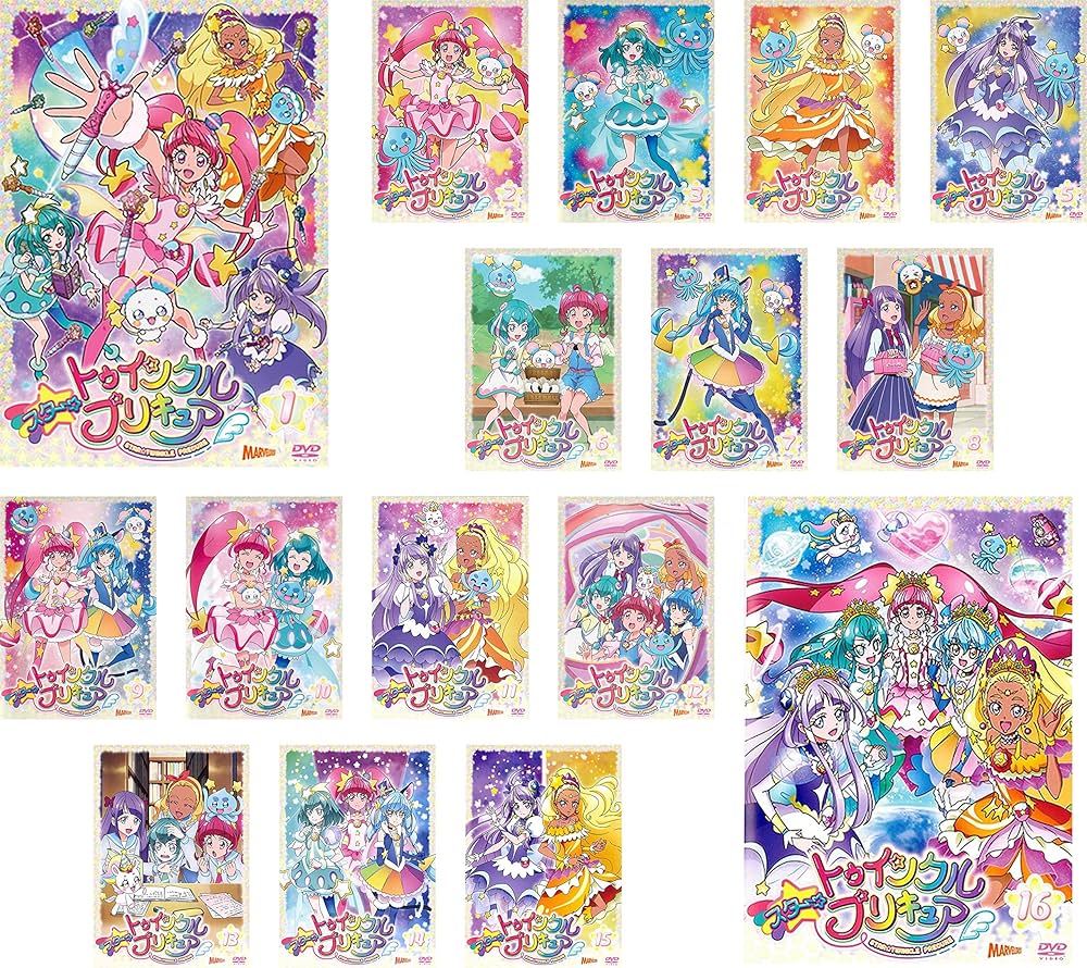 Amazon.co.jp: スター☆トゥインクルプリキュア [レンタル落ち] 全16巻